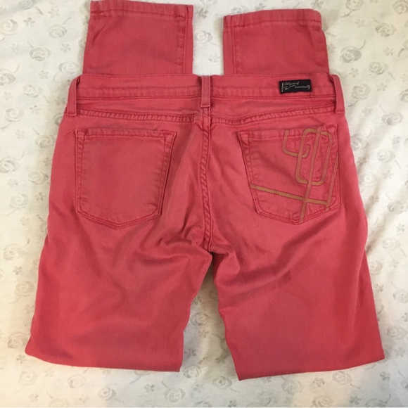 Citizens of Humanity Coral Avedon Pop Art Skinny Jeans size 25 - Picture 3 of 6